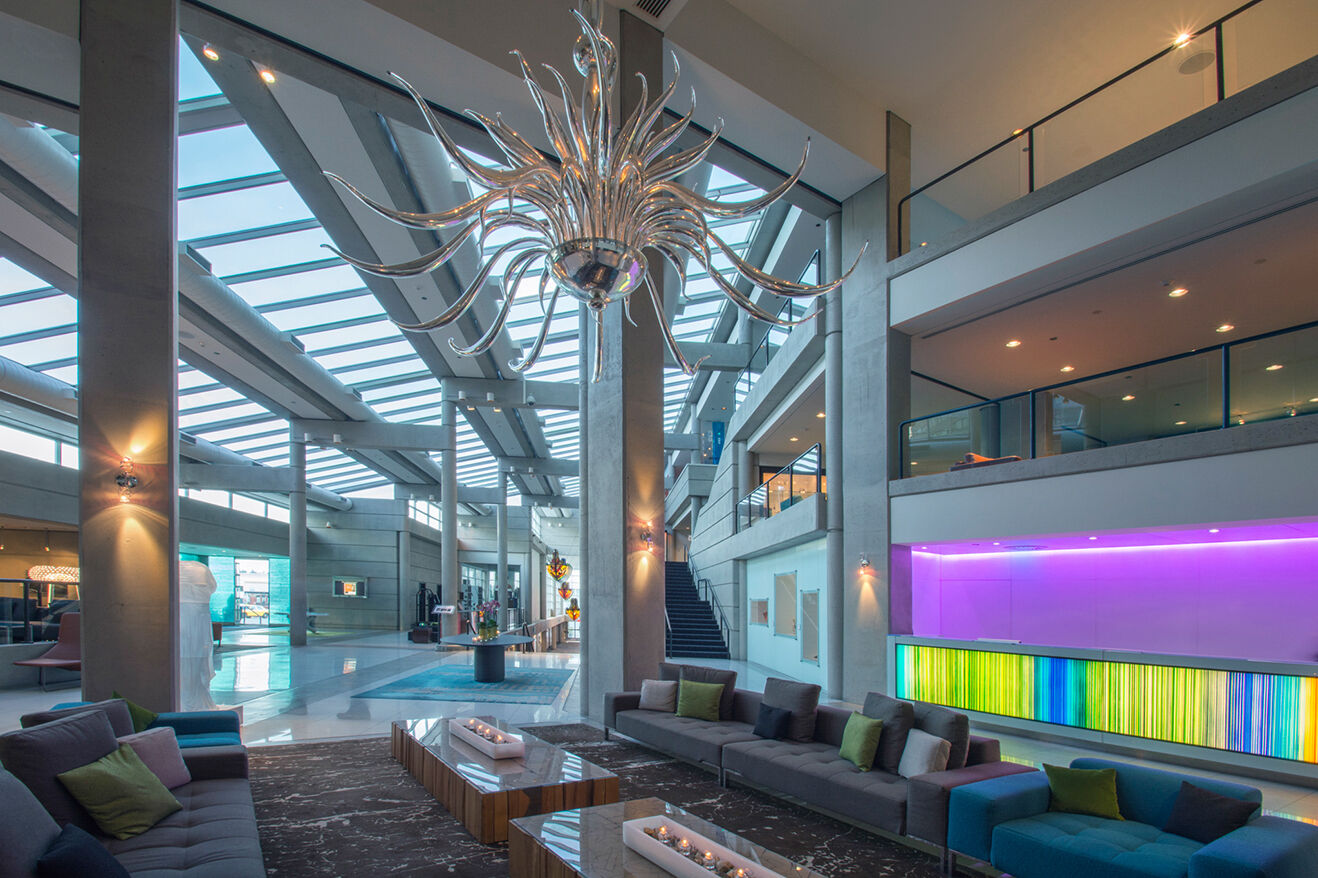 Hotel Murano Tacoma Exteriör bild The lobby of the Renaissance Boston Harbor Hotel